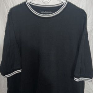 American Eagle outfitters. XLT. Black Shirt.